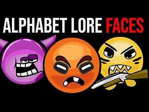 Emoji Lore but Alphabet Lore Faces
