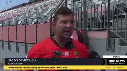 45K views · 1.3K reactions | PNG Kumuls coach Jason Demetriou has...