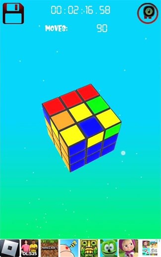 armando un cubo rubik 3x3 en una aplicacion | Cubito de rubik | GitGX