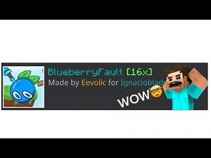 Reviewing Ignacioblades texture pack Blueberryfault 16x with download!!! #minecraft #ignacioblade