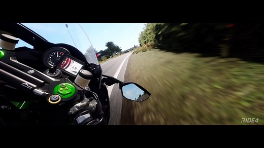 【RIDE4】H2R高速行驶，全程无摔