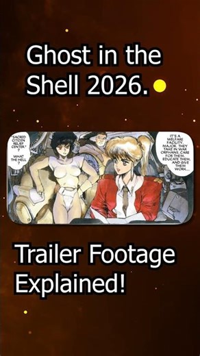 What we know so far about Ghost in the shell story #shorts #anime #ghostintheshell