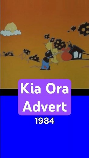 Kia Ora Advert for Orange Squash