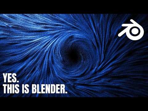 Insane Particle Swirls in Blender (NeXus)