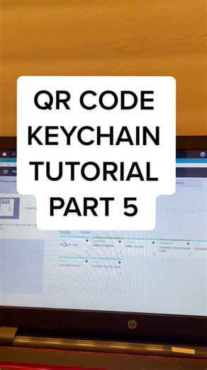 REQUESTED! QR Code Keychain Tutorial (8 Parts)