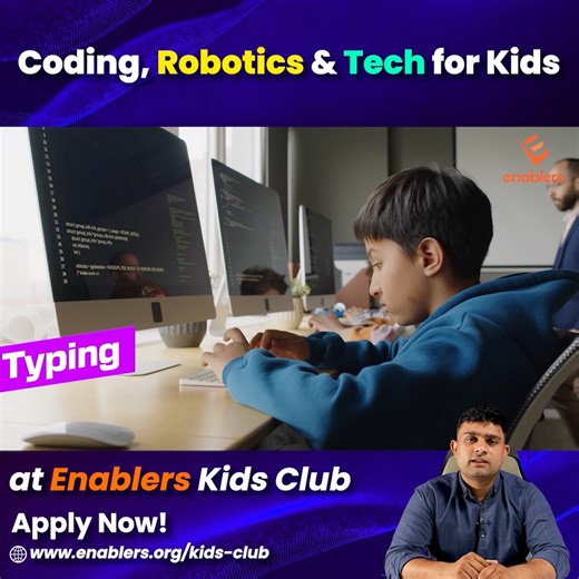 20K views · 104 reactions | Give Your Child a Head Start in Tech! At Enablers Kids Club, we’re helping kids explore the future through coding, robotics, and creative tech activities — all in a fun and safe environment. Apply Now: www.enablers.org/kids-club Want to discuss? 042 111 123 111 | Enablers | Facebook