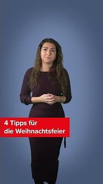 4 Tipps für die Weihnachtsfeier 🌲😵‍💫