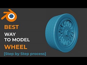Best Way to model a Wheel in Blender