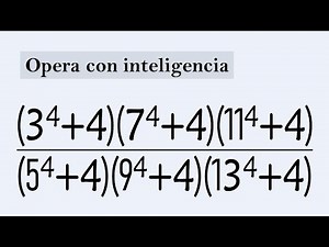 OPERACIÓN ARITMÉTICA USANDO PROPIEDADES. Matemáticas Básicas
