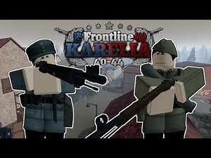 Checking out Frontline: Karelia Again (Roblox)