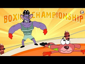 Giant Rat Trouble: Doggy's Big Boxing Match | New Episode | Rat-a-tat -S13(EP 221C) | Chotoonz Tv.