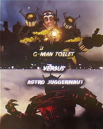 G-MAN 5.0 (G-titan)VERSUS ASTRO JUGGERNAUT who is stronger #skibiditoilet #gman #dafugboom