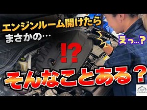 Wire break error and warning lights flashing repeatedly! After removing the engine cover, the cau...