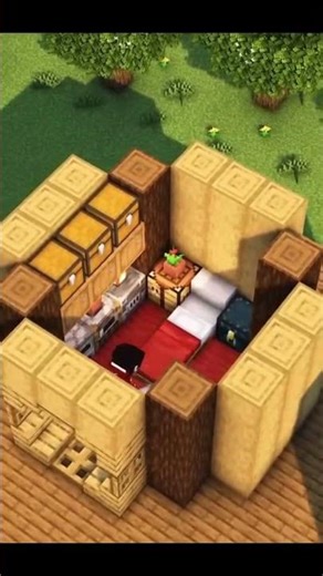 Minecraft Duo Treehouse🏠 #minecraft #funny #viral