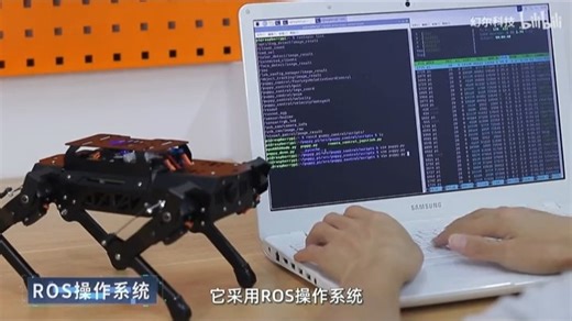 ROS机器人树莓派四足机械狗AI视觉识别仿生编程slam雷达建图 入门版 树莓派4B/4G
