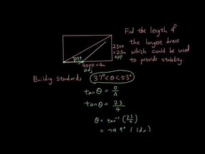 Maths A: House Construction lesson 3a: Bracing the wall frame