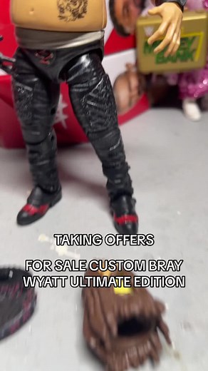 For salle wwe figure bray wyatt ultimate edition with accessiores
