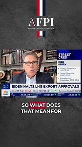 WATCH: Governor Rick Perry, Chair of the Center for Energy & Environment at AFPI, on the economic implications to everyday Americans due to the Biden Administration's block on LNG exports to Europe. | America First Policy Institute