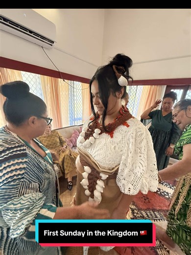 First Sunday Tongan Wedding Preparations
