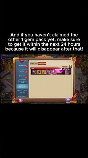 NEW Free Pack in Castle Clash🎁 Don’t Miss This!