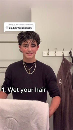 Easy Hair Tutorial for a Middle Part Look