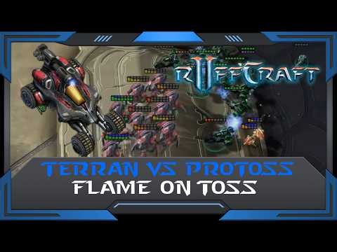 StarCraft 2 (RuFF Highlight): Flame On Toss