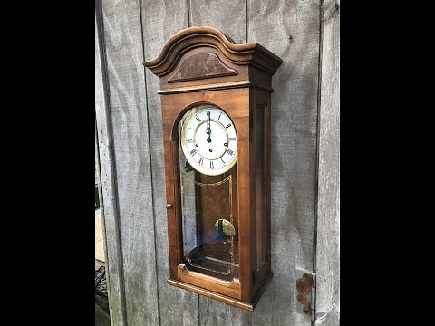 The Clock Hack Repairs 612-581 Howard Miller Triple Chime Regulator Wall Clock Broken Time Spring