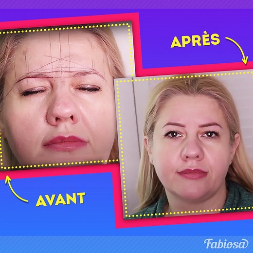 Une façon géniale de transformer les sourcils peu jolis et rendre votre visage parfait. | Fabiosa France