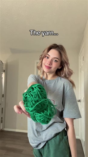 Emily Cheek's Latest Yarn Creation