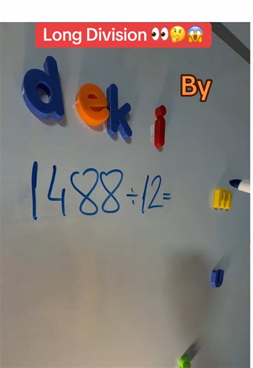 Long Division by Deki 👀🤔😱#matematika #matematica #math #maths #learning