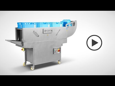 Box washing system for cleaning euronorm container (E1-E3) | MOHN GmbH