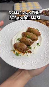 Ramadan Menu with 5 Recipes: Stuffed Onions #stuffedonions #dolma #ramadan #iftar #menu #börek #v...