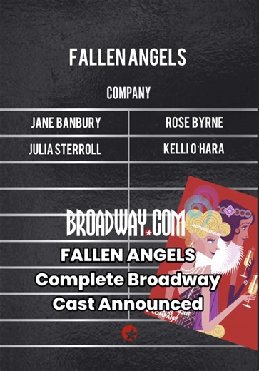 Meet the Cast of FALLEN ANGELS on Broadway