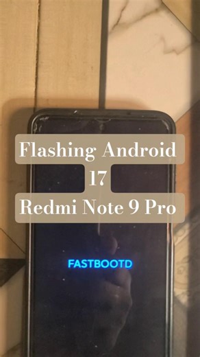 Will Android 17 gsi Work On Redmi Note 9 Pro? #redminote9pro #miatoll #shorts