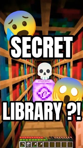 I Was NOT Supposed to Find This Library in Minecraft... 📚👀