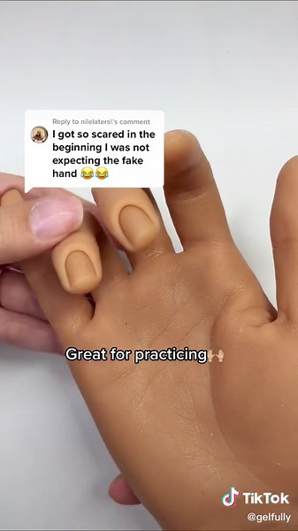 Ultimate Gel Nail Practice Hand Application Guide | TikTok