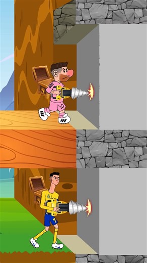 Funny Cartoon Videos Featuring Ronaldo and Messi