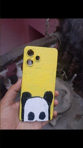 DIY Aesthetic Phone Cases - How To Paint Your Own Phone Case!#trending #support #shorts