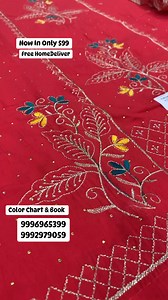 11K views · 72 reactions | Parampara Dress Material Allover; Chiffon...