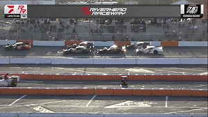 Paulie Hartwig III stopped by the booth for a quick interview during the day of the Islip 300. | Riverhead Raceway