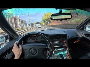 BMW 850CSi POV Test Drive