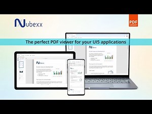 SAPUI5 PDF Viewer also for mobile devices, watermark support and more