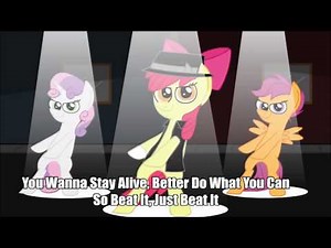 My little pony dance battle (Beat it)