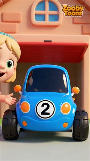 Learn Counting 1 to 5 with Colorful Toy Cars 🚗🔢 | Fun Numbers Learning for Kids | Kids Songs