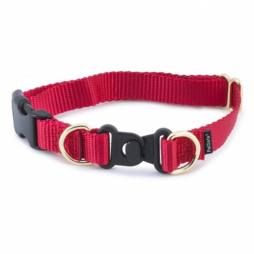PetSafe KeepSafe Break-Away Collar 1 in Wide, Large, Red Prevent Collar Accidents for your Dog or Puppy Improve Safety, Compatible with Leash Use, Adjustable Sizes