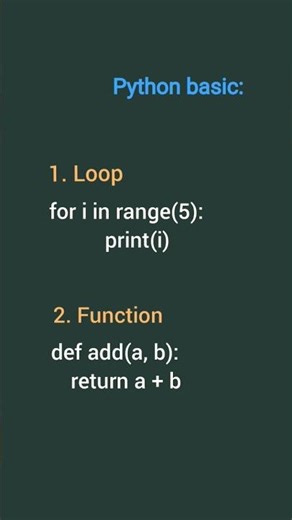 Python Basic in 8 Seconds ⚡🔥