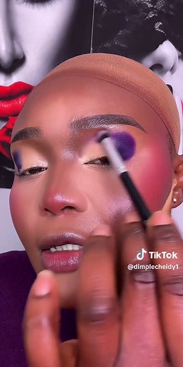 Stunning Purple Eyeshadow Tutorial with P.Louise Palette