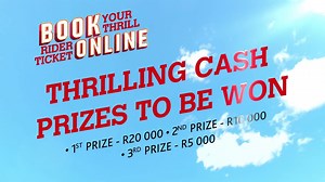 Our Thrilling Theme Park R100k Giveaway! Book your Thrill Rider tickets online today to enter! | Gold Reef City