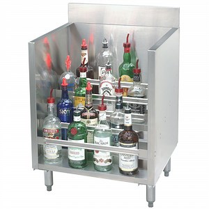 Advance Tabco CRLR-30 Stainless Steel Liquor Display Cabinet - 30" x 21"