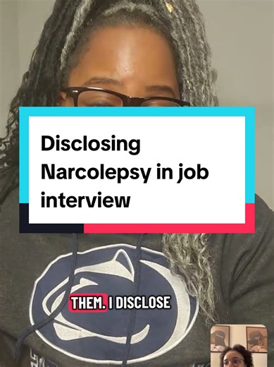 knowing when to disclose you have narcolepsy in the Job application and interview process can be tricky. #ADA #NT1 #Narcolepsy #jobsearchtips #narcolepsyawareness